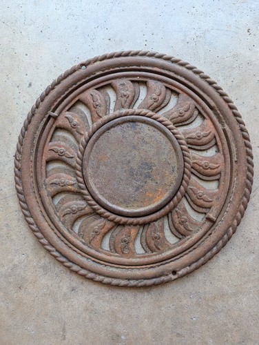 Antique cast iron ornate - antique, stove