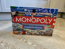 Sealed BNIB Monopoly PLYMOUTH EDITION Board Game by Hasbro 2013 Complete City 