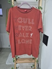 LFC Liverpool Football Call  Men's Tshirt Size XL You'll Never Walk Alone
