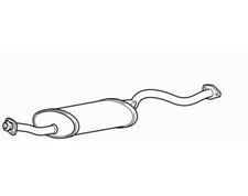 Centre Exhaust Middle Silencer