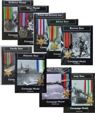 REPRODUCTION 9 Miniature World War II WW2 War Medals 18-23mm [9MEDWW2]