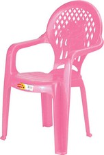 Strong High Grade Plastic Outdoor Garden Lounge Home Dining Arm Chair for Child