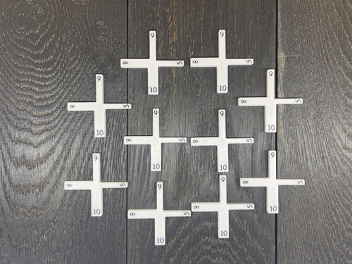 Decking cladding spacer shim - decking,