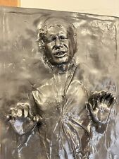 STAR WARS FULL SIZE HAN SOLO IN CARBONITE PROP STATUE