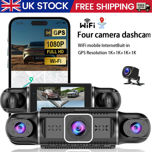 4ch dash cam - 4ch, front