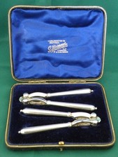 Vintage Silver Plated Pair of