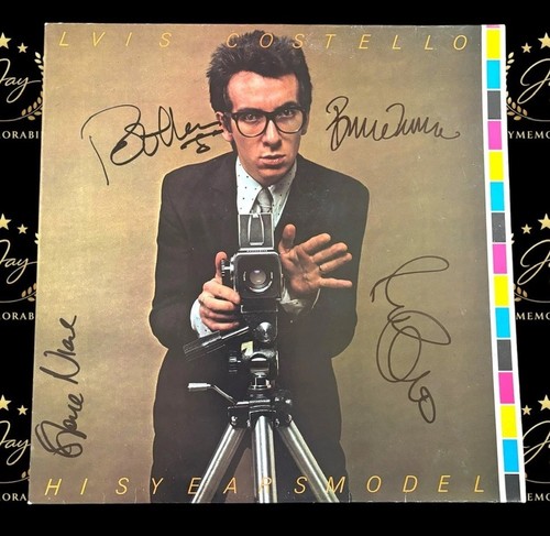Signed elvis costello bruce - elvis,
