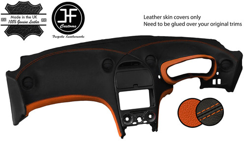 Black orange real - orange, dash