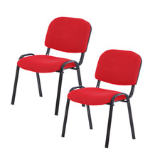 Conference Stacking Chair Red