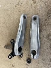 Shimano Saint 170mm Cranks Raw Polished Dirt Jump DJ Downhill DH