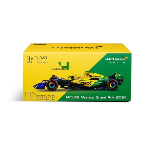 Bburago mclaren mcl38 2024 - mcl38,