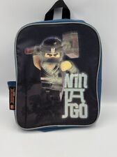 Lego Ninjaho Ninja Backpack Bag Rucksack ( 13 x 11 x 3” ) Excellent Condition