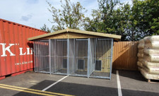 Dog Kennel 13 x 8ft 4-Bay /