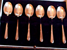 Antique Set of 6 Cased Solid