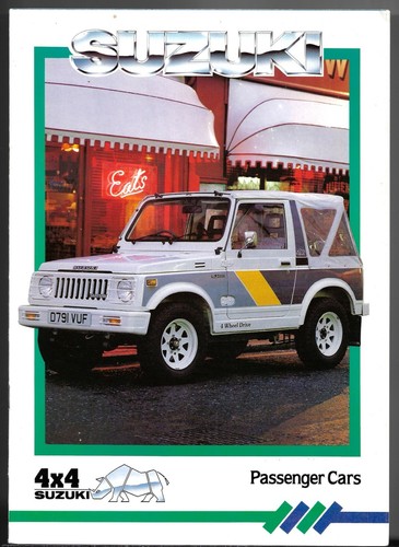 Suzuki 1987 1988 - uk, market