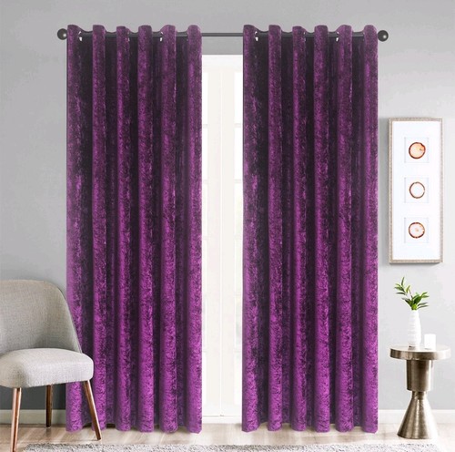 Luxury crushed velvet - velvet, curtains