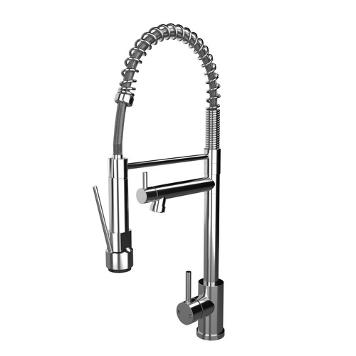Kitchen mixer tap with - with, swivel