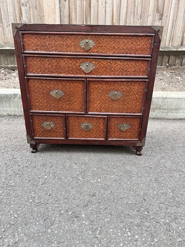 Antique chinese sewing box - sewing,