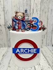 London Bear Personalised Cake