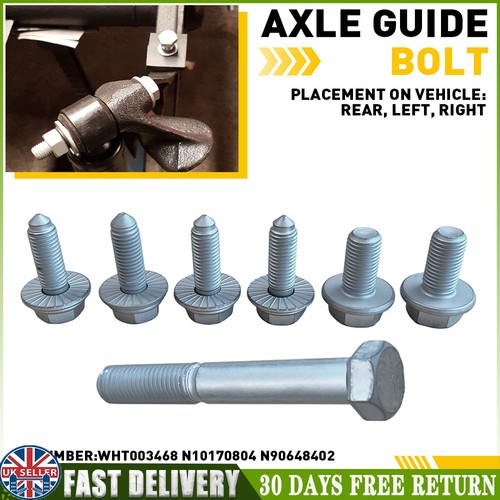 Trailing arm axle guide bolt - axle,