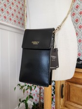 BNWT OSPREY Black Leather