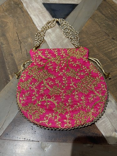 Baby pink potli - pink,