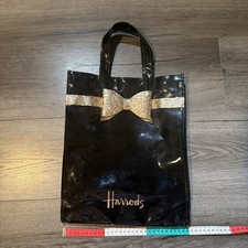 HARRODS LONDON PVC Black &