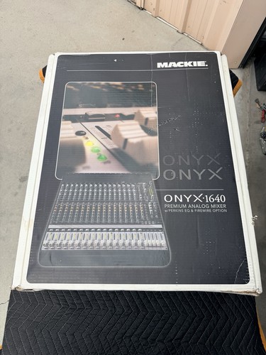 Mackie onyx 1640 channel - mackie,