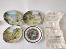 Limoges Collector Plates X 4 