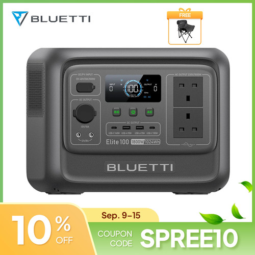 Bluetti elite 100 1024wh - 100,