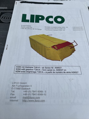 Lipco compact disc mower spare - compact,