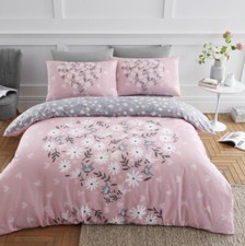 Ditsy Heart Pink Duvet Quilt