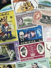 DOMINICA 50 Different Postage