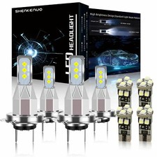 FOR Bmw 3 Series E36 F34 Saloon 1995-2000 H7 Headlight Bulbs 501 LED Side Light