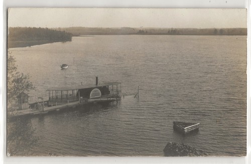 Inland ferry boat steamer side