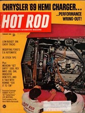 Hot rod magazine - rod, 1969