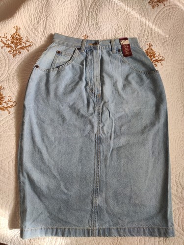 Jean denim skirt - denim,