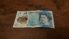 AK47 £5 Note Genuine Banknote