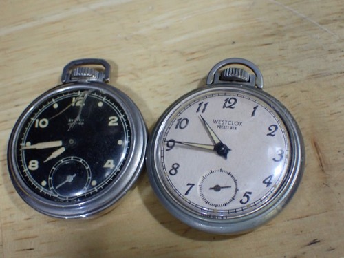 Vintage westclox pocket ben - 2,