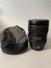 Canon L-series 24-105mm F/4 L IS USM Lens - Good Condition