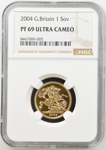 2004 gold proof - gold, sovereign