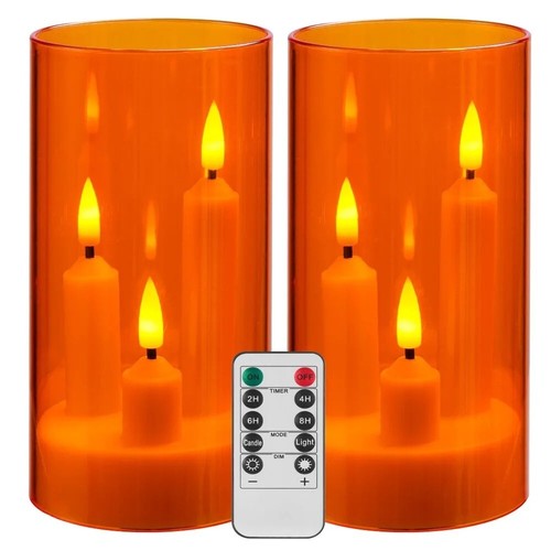 Pack candles wax led - 2,
