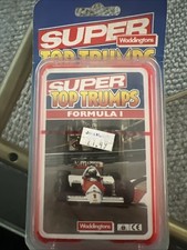 Waddingtons Super Top Trumps Formula 1 Complete Pack 1988 Factory Sealed Box