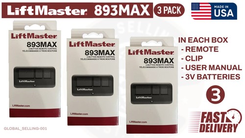 893max button - (3-pack), 3
