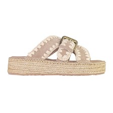 MOU JUTE SANDAL PINK SAND