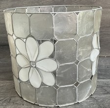 Vintage Capiz Shell Cylinder