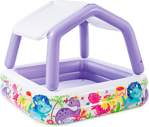 Inflatable kids paddling pool - inflatable,