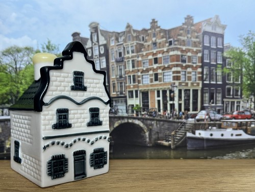 Klm bols delft blue miniature - bols,