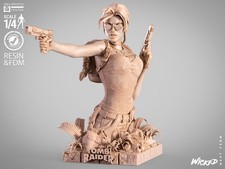 3D Printed 16K Resin Lara