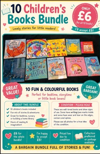 Children books bundle - 10,